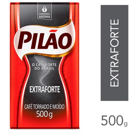 Café em Pó Extra Forte 500g vácuo - Pilão