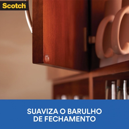 Protetor anti-Impacto Scotch transparente Pequeno 20 unidades - 3M