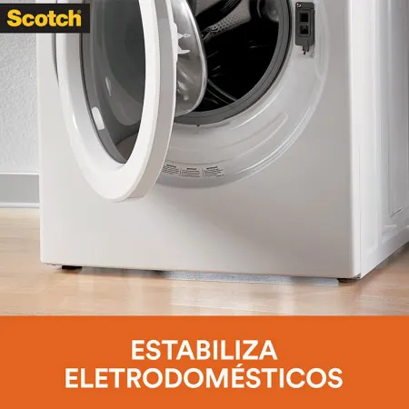 Protetor antideslizante Scotch redondo preto Pequeno 12 unidades - 3M