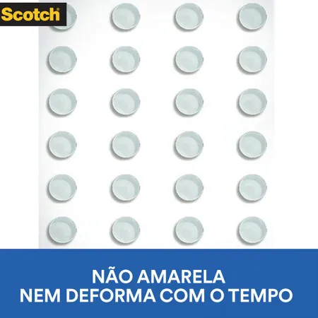 Protetor anti-Impacto Scotch transparente Extra Pequeno 28 unidades - 3M