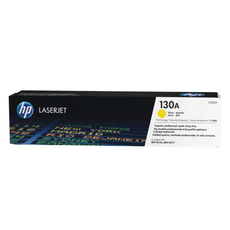 Toner HP 130A Original CF352AB Amarelo p/ Laserjet M176n, M177fw