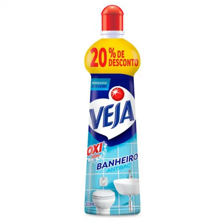Veja banheiro antibac oxi ativo sem cloro 500ml - Reckit