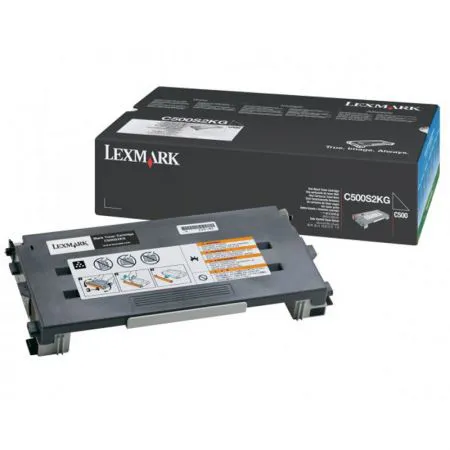 Toner Lexmark C500S2KG - preto 3000 páginas - serie C500/X500/X502