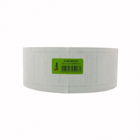 Bobina térmica para relógio de ponto 57x360 - Silfer