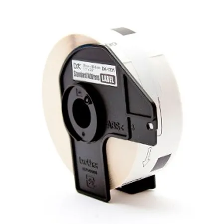 Etiqueta para impressora térmica rolo com 400 unidades DK1201 - Brother