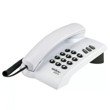 Telefone pleno com chave com fio Cinza Ártico - 4080058 - Intelbras