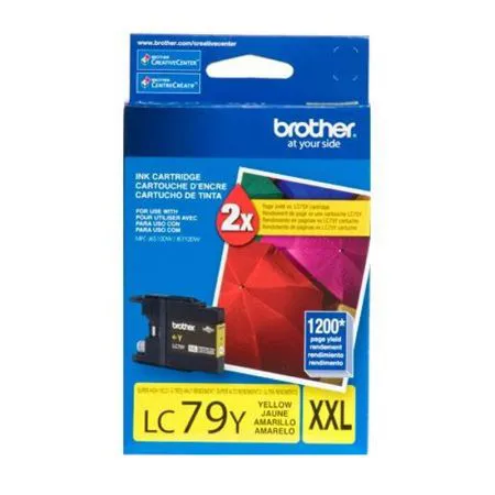 Cartucho Brother LC79Y - amarelo 1200 páginas