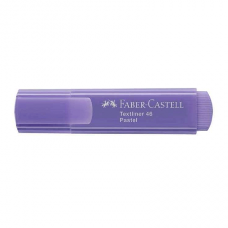 Pincel marca texto Textliner 46 Lilás pastel MT/1546LL Faber-Castell