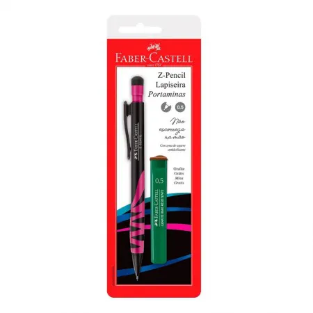 Lapiseira 0.5mm Z-Pencil SM/05ZPMIX com 1 unidade - Faber-Castell