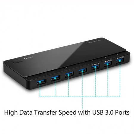 Hub de conexão USB 3.0 portátil 7 portas UH700 - TP-Link
