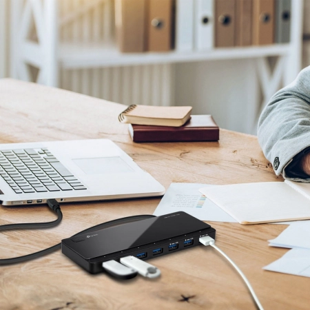 Hub de conexão USB 3.0 portátil 7 portas UH700 - TP-Link