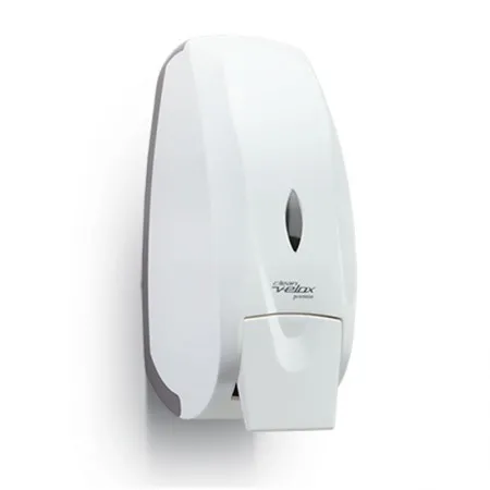 Saboneteira velox Branca líquido e gel com reservatório C19428 800ml - Premisse