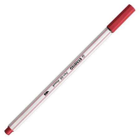 Caneta pincel Pen Brush Aquarelável 56850 Vermelho Escuro - Stabilo