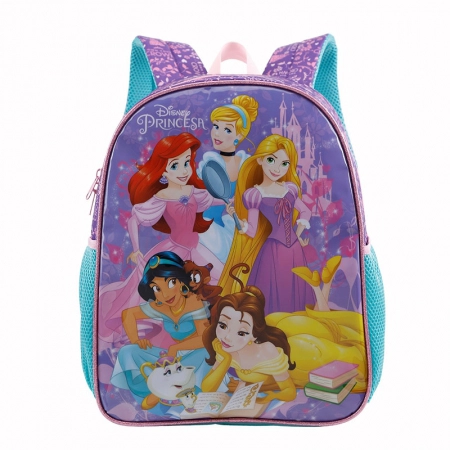 Mochila escolar grande sem rodas 11552 - Princesas X - Xeryus