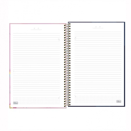 Caderno espiral capa dura universitário 10x1 160 folhas Capricho - Capa 3 - Tilibra