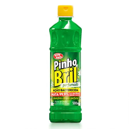 Desinfetante Pinho Bril flores de limão 500ml - Bombril