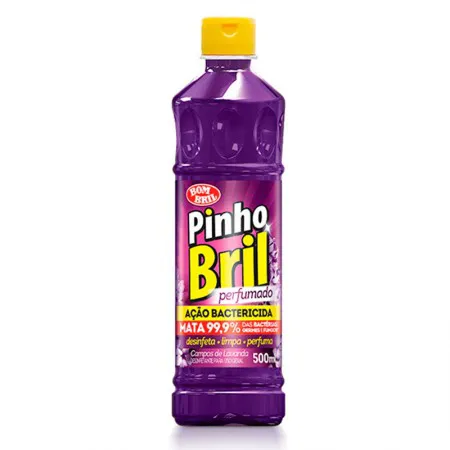 Desinfetante Pinho Bril campos de lavanda 500ml - Bombril