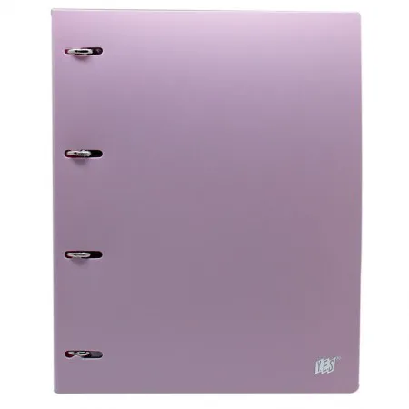 Fichário universitário 4 argolas Lilás Pastel R4EABC/LL Yes