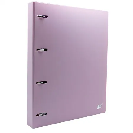 Fichário universitário 4 argolas Lilás Pastel R4EABC/LL Yes