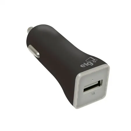 Carregador veicular USB Preto CC1SPT - ELG