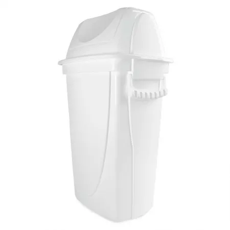 Cesto de lixo plástico Branca basculante - 4746 - 28 Litros - Plasútil
