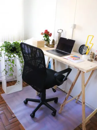 Tapete protetor de piso - Fosco Translúcido - 6551.H - Dello