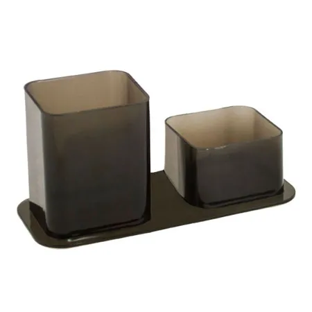 Porta lápis/clips - fumê - 3030.I - Dello