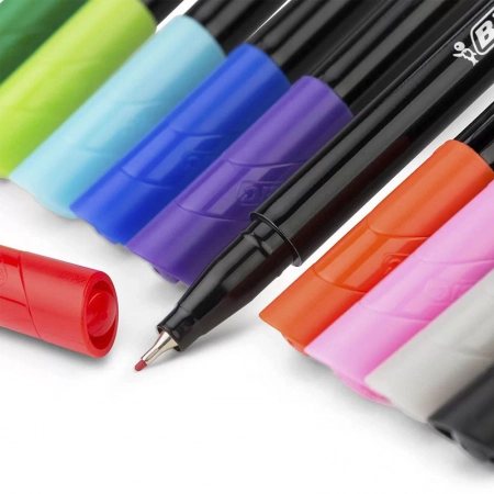 Caneta hidrográfica Ultra Fina Intensity 0.4mm com 10 unidades - Bic