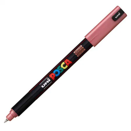 Caneta Posca PC-1MR - Vermelho Metálico - Uni-Ball