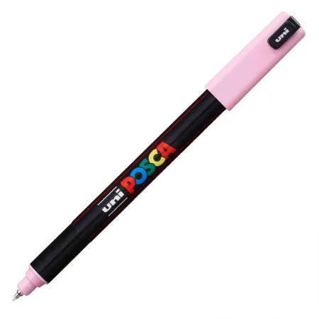 Caneta Posca PC-1MR - Rosa Claro - Uni-Ball