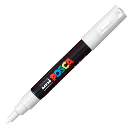 Caneta Posca PC-1M - Branco - Uni-Ball