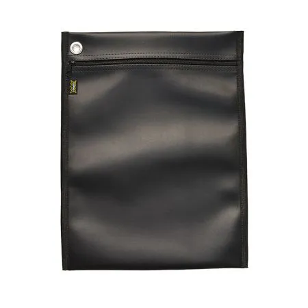 Malote grande com zíper - 40x30cm - preta - Goodie