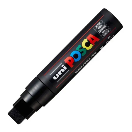 Caneta Posca PC-17K - Preto - Uni-Ball