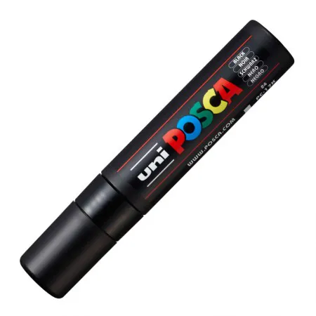 Caneta Posca PC-17K - Preto - Uni-Ball