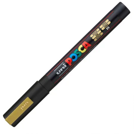 Caneta Posca PC-3M - Ouro - Uni-Ball