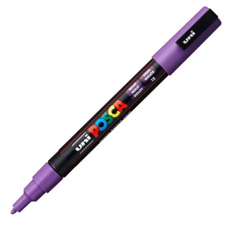 Caneta Posca PC-3M - Violeta - Uni-Ball