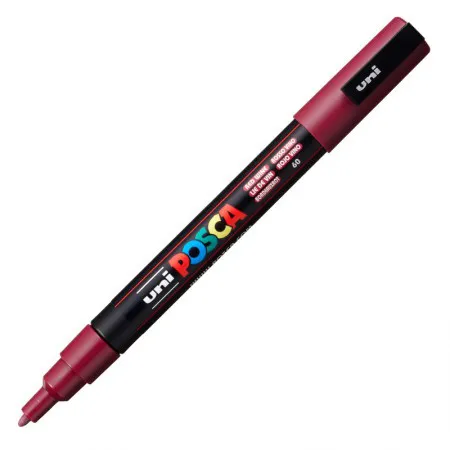Caneta Posca PC-3M - Vinho - Uni-Ball