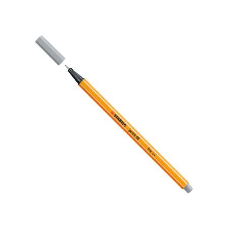 Caneta hidrográfica Fine Point 88/95 - Cinza frio - Stabilo