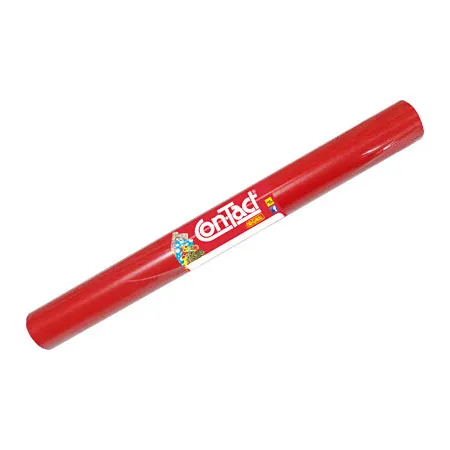 Adesivo Vermelho rolo com 2 metros - 6545C/2 - Contact