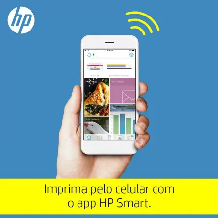 Impressora multifuncional DeskJet Ink Advantage 3776 (J9V88A) Azul - HP