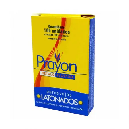 Percevejo latonado - caixa com 100 unidades - Prayon