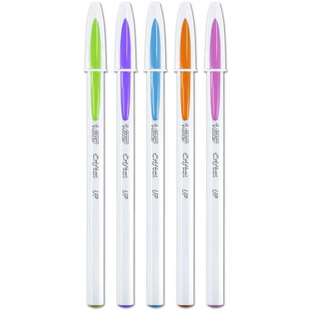 Caneta esferográfica 1.2 Cristal Up com 5 unidades - Bic