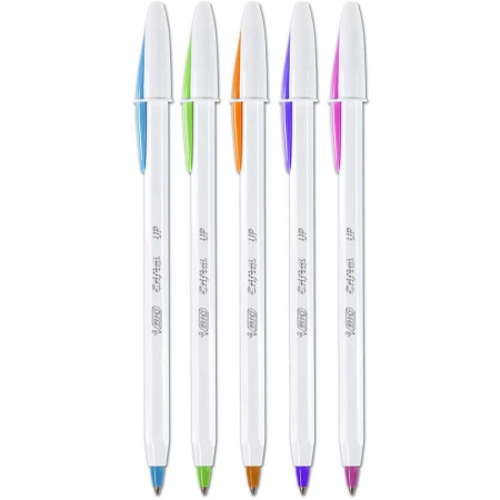 Caneta esferográfica 1.2 Cristal Up com 5 unidades - Bic