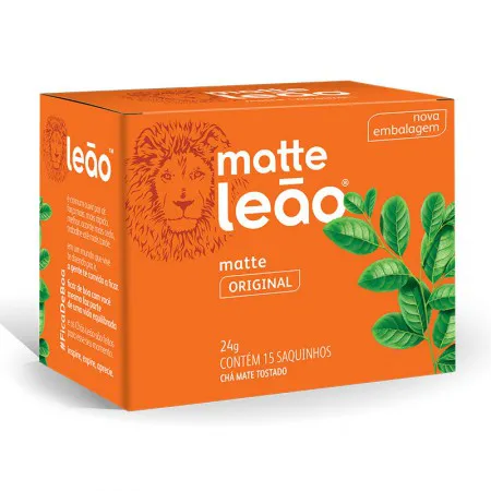 Chá matte original - com 15 unidades - Matte Leão