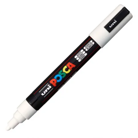 Caneta Posca PC-5M - Branco - Uni-Ball