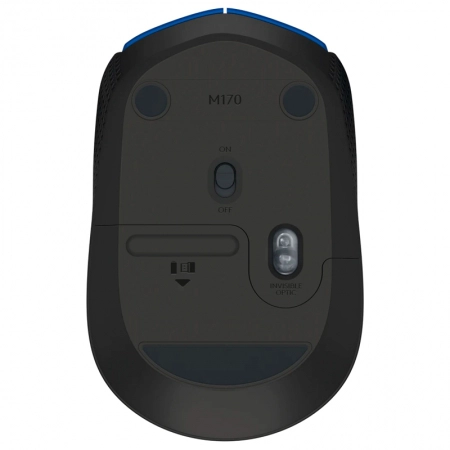 Mouse sem fio Azul M170 - Logitech