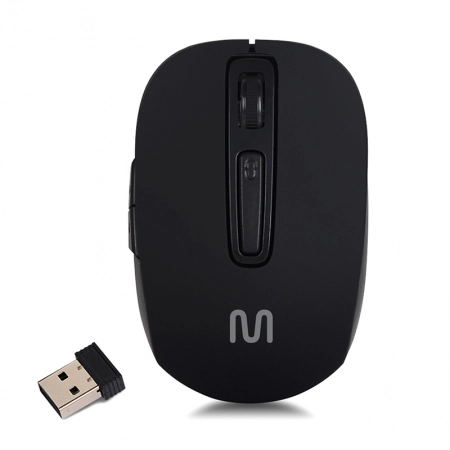 Mouse sem fio USB 2.4Ghz Lithium 1600dpi Preto - MO277 - Multi