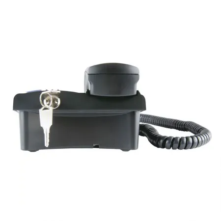 Telefone pleno com chave com fio Preto - 4080057 - Intelbras