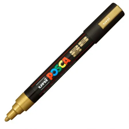 Caneta Posca PC-5M - Ouro - Uni-Ball