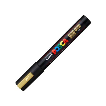 Caneta Posca PC-5M - Ouro - Uni-Ball